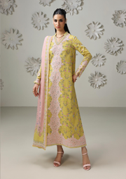 Qalamkar QPrints Embroidered Lawn Unstitched 3Pc Suit QQP-03B Areej