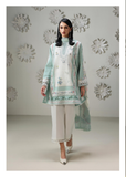 Qalamkar QPrints Embroidered Lawn Unstitched 3Pc Suit QQP-05B Rasha