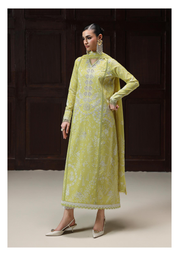 Qalamkar QPrints Embroidered Lawn Unstitched 3Pc Suit QQP-06B Zohra