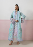Qalamkar QPrints Embroidered Lawn Unstitched 3Pc Suit QQP-07A Arden