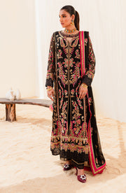 Maryum N Maria Sejal Embroidered Chiffon Unstitched 3Pc Suit QS23-507