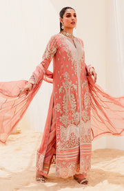 Maryum N Maria Sejal Embroidered Chiffon Unstitched 3Pc Suit QS23-509