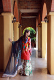 Feathers Premium Printed Lawn Unstitched 3Pc Suit QUENIX-FT536