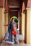 Feathers Premium Printed Lawn Unstitched 3Pc Suit QUENIX-FT536