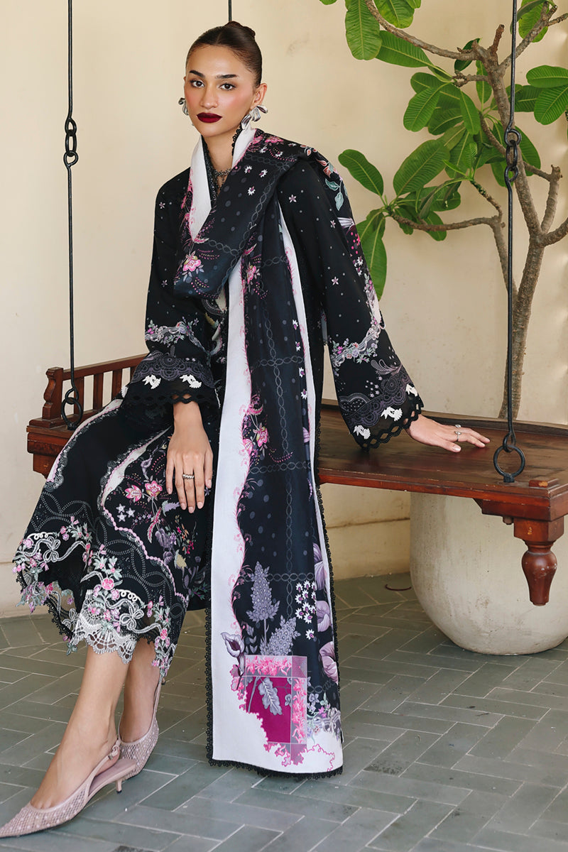 Qalamkar QPrints Unstitched Jacquard Weaved 3Pc Suit QW-01A TYANA