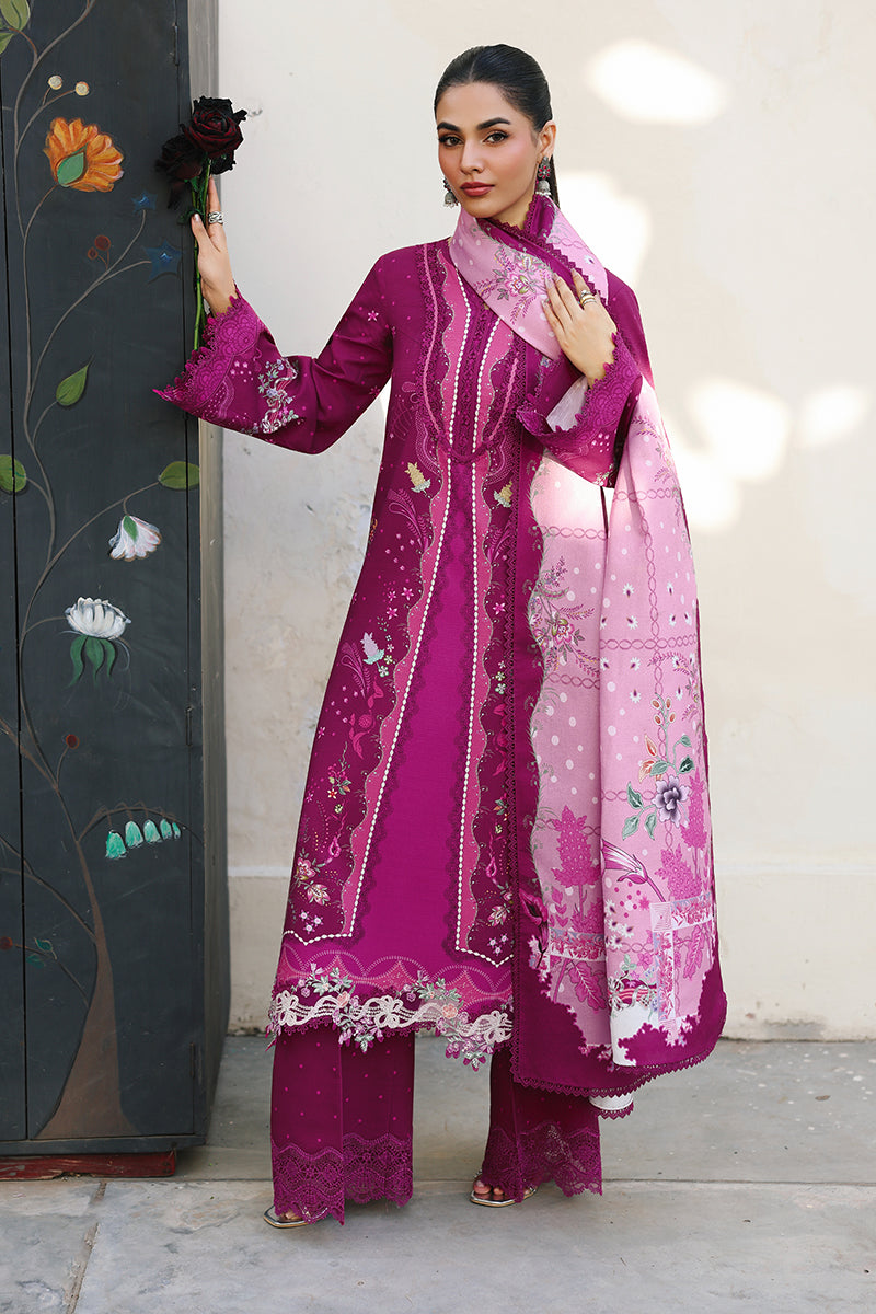 Qalamkar QPrints Unstitched Jacquard Weaved 3Pc Suit QW-01B JORIS