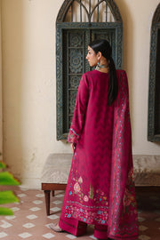 Qalamkar QPrints Unstitched Jacquard Weaved 3Pc Suit QW-02A MIREL