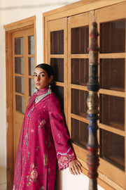 Qalamkar QPrints Unstitched Jacquard Weaved 3Pc Suit QW-02A MIREL