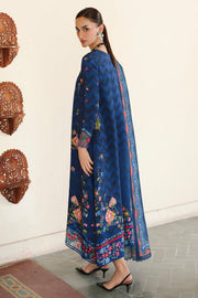 Qalamkar QPrints Unstitched Jacquard Weaved 3Pc Suit QW-02B SILAS