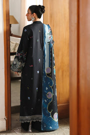 Qalamkar QPrints Unstitched Jacquard Weaved 3Pc Suit QW-06B SKYE