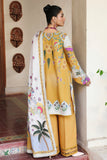 Qalamkar QPrints Unstitched Jacquard Weaved 3Pc Suit QW-07A CELINA