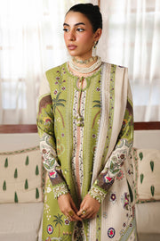 Qalamkar QPrints Unstitched Jacquard Weaved 3Pc Suit QW-07B TAHLIA