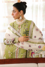 Qalamkar QPrints Unstitched Jacquard Weaved 3Pc Suit QW-07B TAHLIA