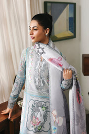 Qalamkar QPrints Unstitched Jacquard Weaved 3Pc Suit QW-08A MARLA