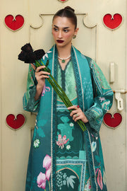 Qalamkar QPrints Unstitched Jacquard Weaved 3Pc Suit QW-08B ANIKA
