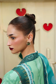 Qalamkar QPrints Unstitched Jacquard Weaved 3Pc Suit QW-08B ANIKA