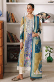 Qalamkar QPrints Unstitched Jacquard Weaved 3Pc Suit QW-10A ALINA