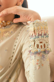 Qalamkar Luxury Lawn Unstitched Embroidered 3Pc Suit SB-08 Rimsha