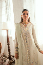 Qalamkar Luxury Lawn Unstitched Embroidered 3Pc Suit SB-08 Rimsha