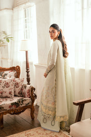 Qalamkar Luxury Lawn Unstitched Embroidered 3Pc Suit SB-08 Rimsha