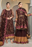 Alizeh Fashion Vasl-e-Meeras Unstitched Formal 3Pc Suit - 12 Rajwari