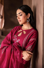 Dastaan by Seran Festive Unstitched Embroidered Lawn 3Pc Suit D-02 RAMEEN