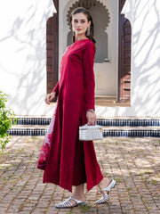 Dareen by IZEL Embroidered Luxury Lawn Unstitched 3Pc Suit - Rangrez