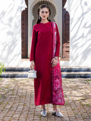 Dareen by IZEL Embroidered Luxury Lawn Unstitched 3Pc Suit - Rangrez