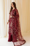 Alizeh Fashion Rang e Mehr Embroidered Net 3Pc Suit D-08 RAYA