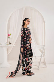 Feathers Premium Printed Lawn Unstitched 3Pc Suit RAYLIX-FT703