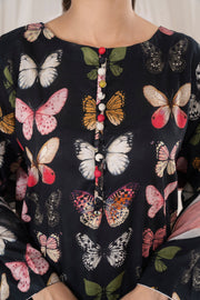 Feathers Premium Printed Lawn Unstitched 3Pc Suit RAYLIX-FT703