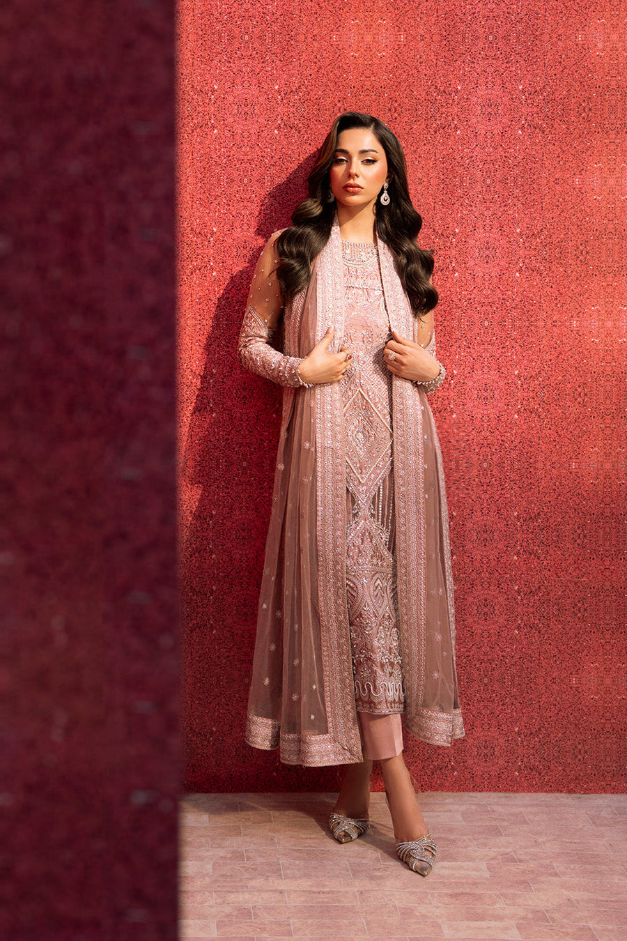 Zariya Zarnima Satin Silk Unstitched 3Pc Suit ZB5S040 RAYNA