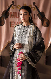 Dastaan by Seran Festive Unstitched Embroidered Lawn 3Pc Suit D-07 RAYYA