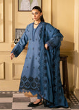 Raha by RajBari Premium Chikankari Embroidered Lawn Unstitched 3Pc Suit D-08