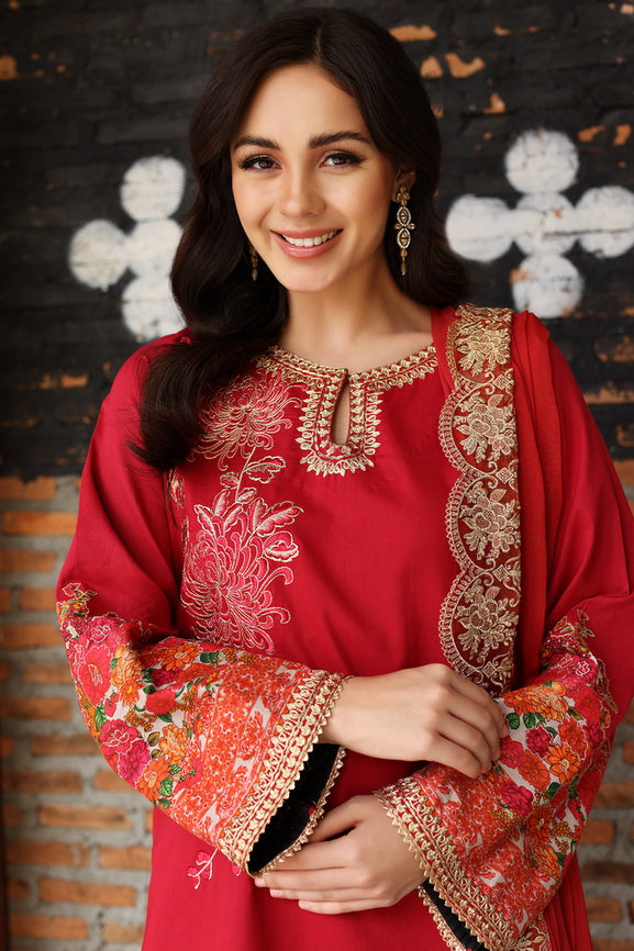 Charizma Signature Ramadan Edit Embroidered Lawn 3Pc Suit RE4-01