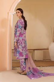 Feathers Premium Printed Lawn Unstitched 3Pc Suit REBECCA-FT244