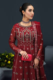 Reena by Alizeh Fashion Embroidered Chiffon Unstitched 3Pc Suit D-02 Aylin