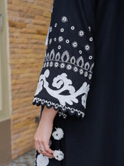 Faiza Faisal Dastaan Embroidered Khaddar Unstitched 3Pc Suit - REHA