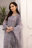 Alizeh Fashion Rang e Mehr Embroidered Chiffon 3Pc Suit D-06 REHAB