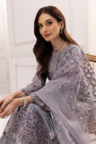 Alizeh Fashion Rang e Mehr Embroidered Chiffon 3Pc Suit D-06 REHAB