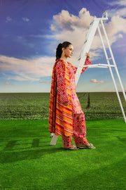 Feathers Dosti Digital Printed Khaddar Unstitched 3Pc Suit RELINE-FT577