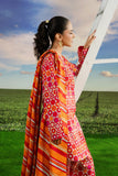Feathers Dosti Digital Printed Khaddar Unstitched 3Pc Suit RELINE-FT577