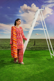 Feathers Dosti Digital Printed Khaddar Unstitched 3Pc Suit RELINE-FT577