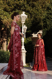 Lumiere By Saira Rizwan Embroidered Net Unstitched 3Pc Suit SR-06