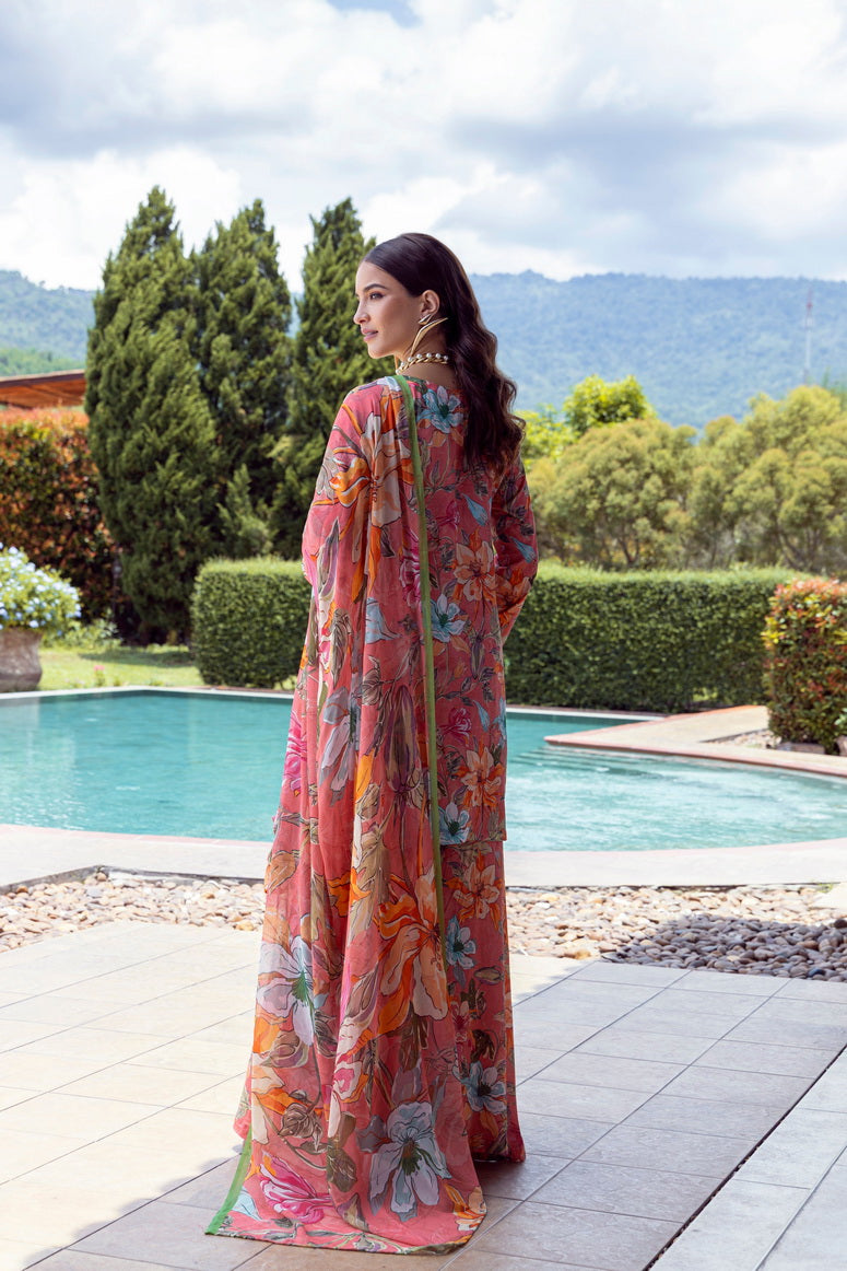 Feathers Premium Printed Lawn Unstitched 3Pc Suit RENIX-FT537