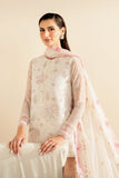 Xenia Formals Embroidered Chiffon Unstitched 3Pc Suit XF-970 REVE