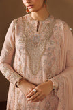 Emaan Adeel Celeste Embroidered Chiffon Unstitched 3Pc Suit - REVERIE