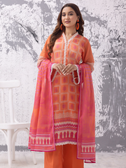 Gul Ahmed Regalia Printed Lawn Unstitched 3Pc Suit RG-32149