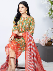 Gul Ahmed Regalia Printed Lawn Unstitched 3Pc Suit RGF-32034