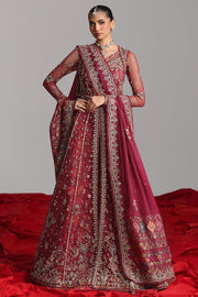 Qalamkar Shadmaani Embroidered Net Unstitched 3Pc Suit RH-01 JAHAN